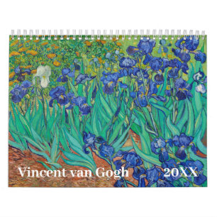 Calendario de pinturas de Vincent van Gogh OIl