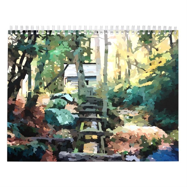 Calendario de pinturas digitales (Tapa)