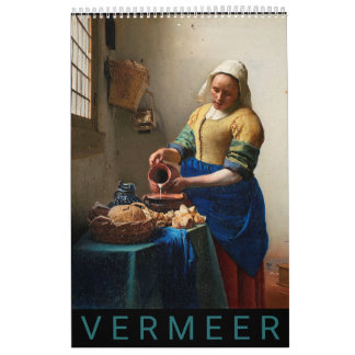 Calendario de pinturas Vermeer