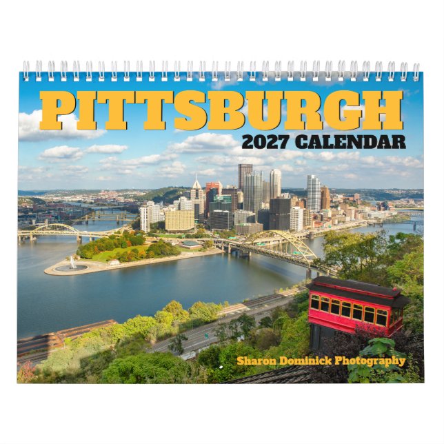 Calendario de Pittsburgh Pennsylvania 2027 (Tapa)