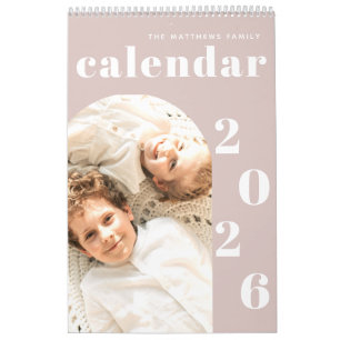 Calendario de planificación de fotografías Persona