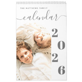 Calendario de planificación de fotografías Persona