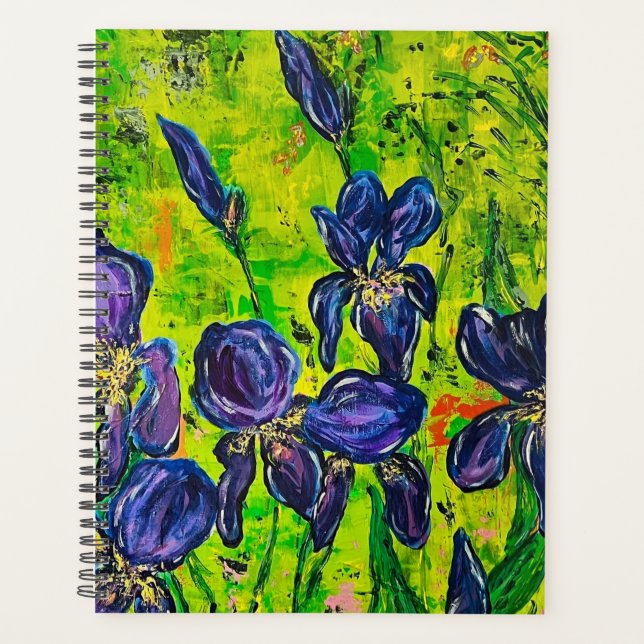 Calendario de planificadores del Día Iris (Anverso)