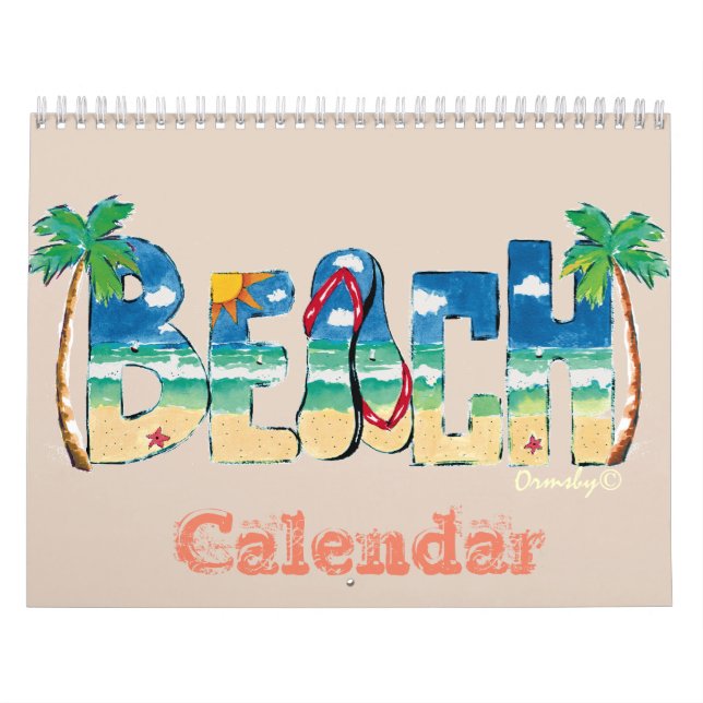 Calendario de playa (Tapa)