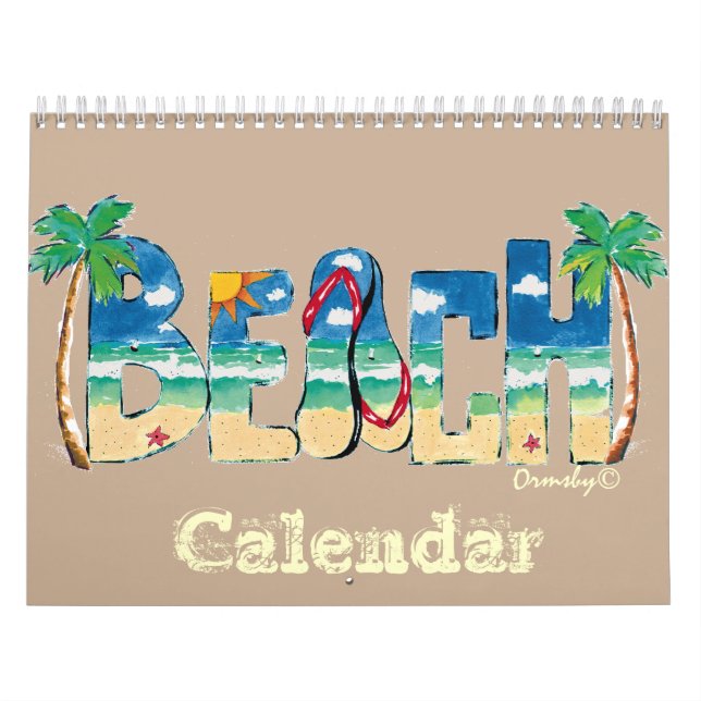Calendario de playa (Tapa)