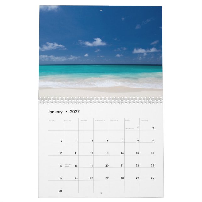Calendario de playa 2015 (Jan 2027)