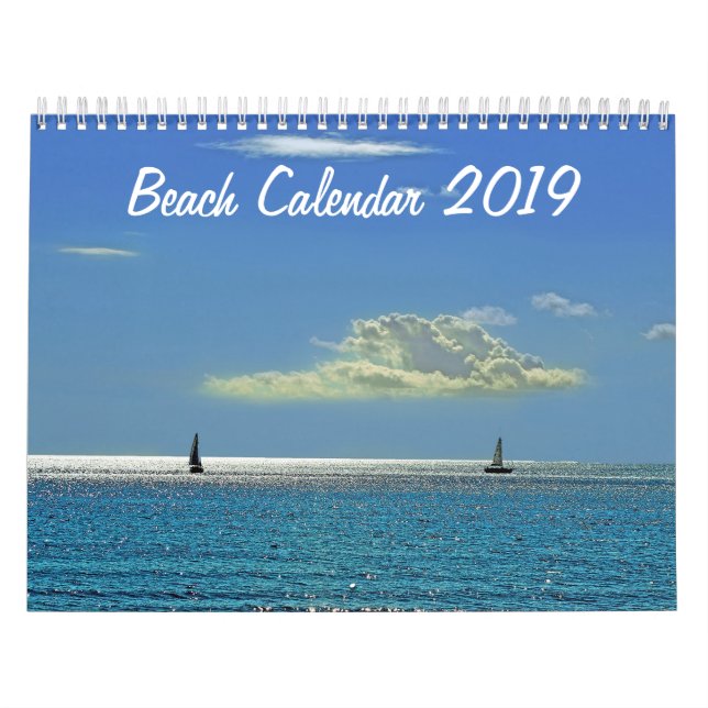 Calendario de playa 2019 (Tapa)