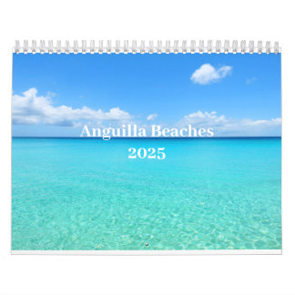 Calendario de playas de Anguila 2025