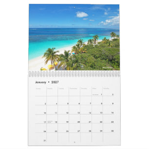 Calendario de playas de Anguilla 2027