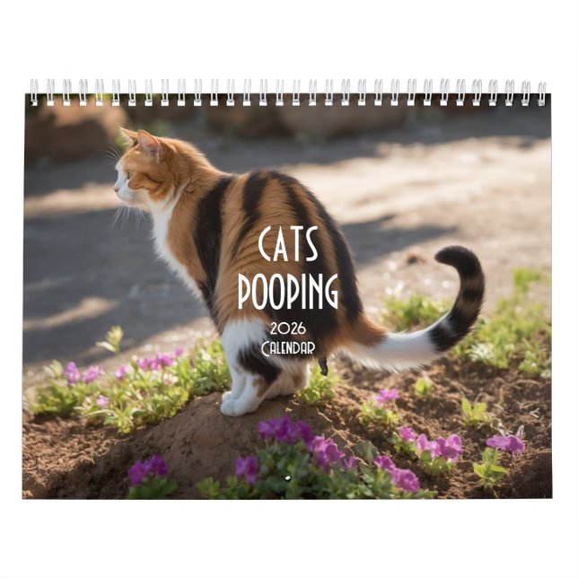 Calendario de podoping gatos 2026 (Tapa)