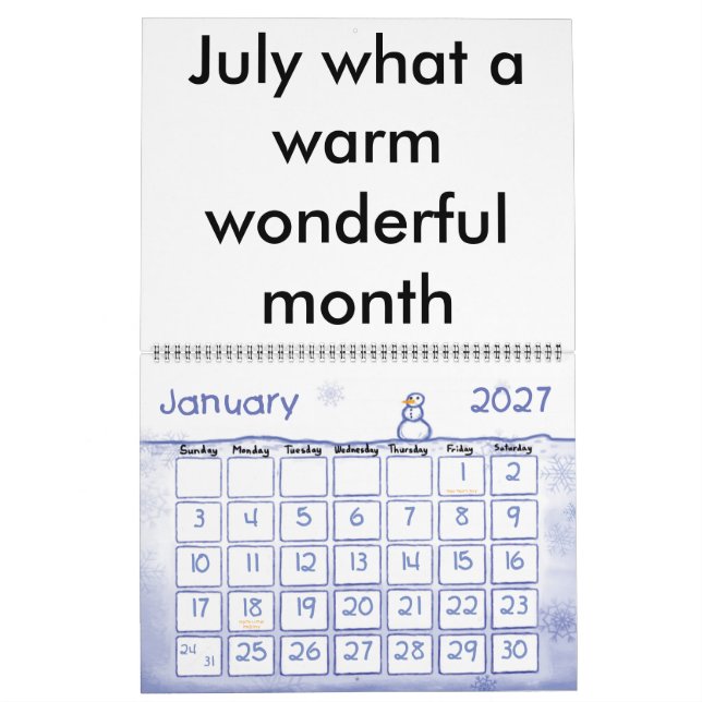 Calendario de poemas (Jan 2027)