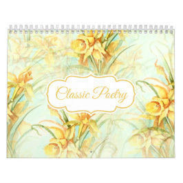 Calendario de poesía clásico