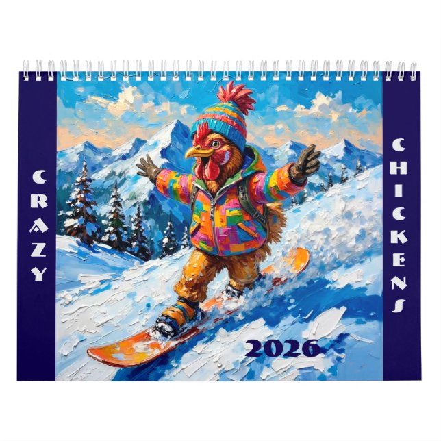 Calendario de pollo Loco 2026 (Tapa)