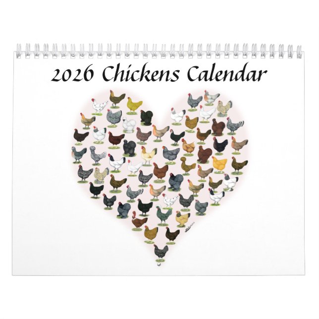 Calendario de pollos 2026 (Tapa)