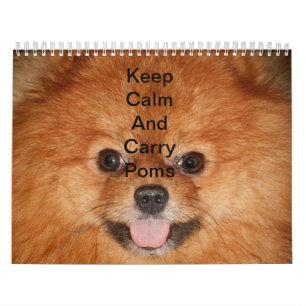 Calendario de Pomeranian