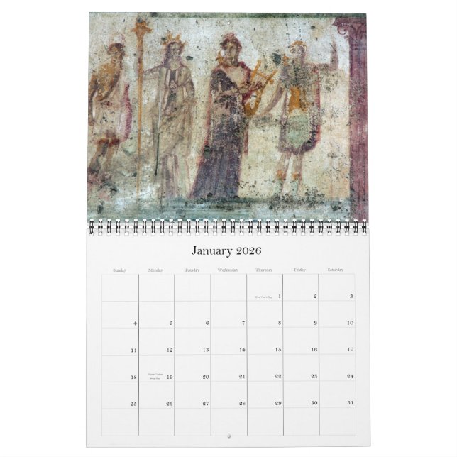 Calendario de Pompeya 2012 (Jan 2026)