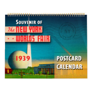 Calendario de postales de la Feria Mundial de Nuev