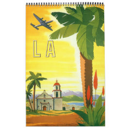 Calendario de pósters de viajes internacionales de