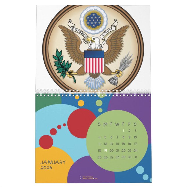 Calendario de Presdiental (Jan 2026)