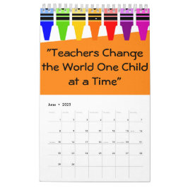 Calendario de profesores