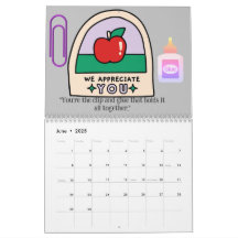 Calendario de profesores