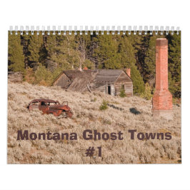 Calendario de pueblos fantasma de Montana #1