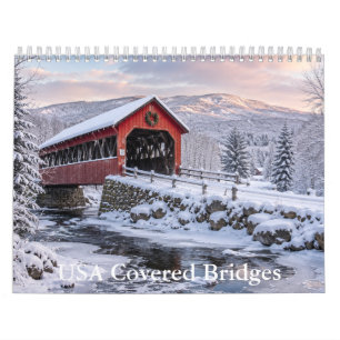 Calendario de Puentes Cubiertos de EE. UU.