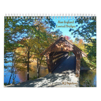 Calendario de Puentes Cubiertos de Nueva Inglaterr