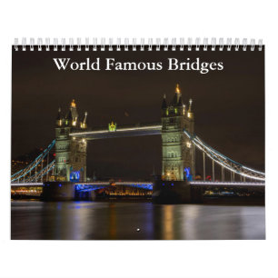 Calendario de Puentes Famosos del Mundo 2027