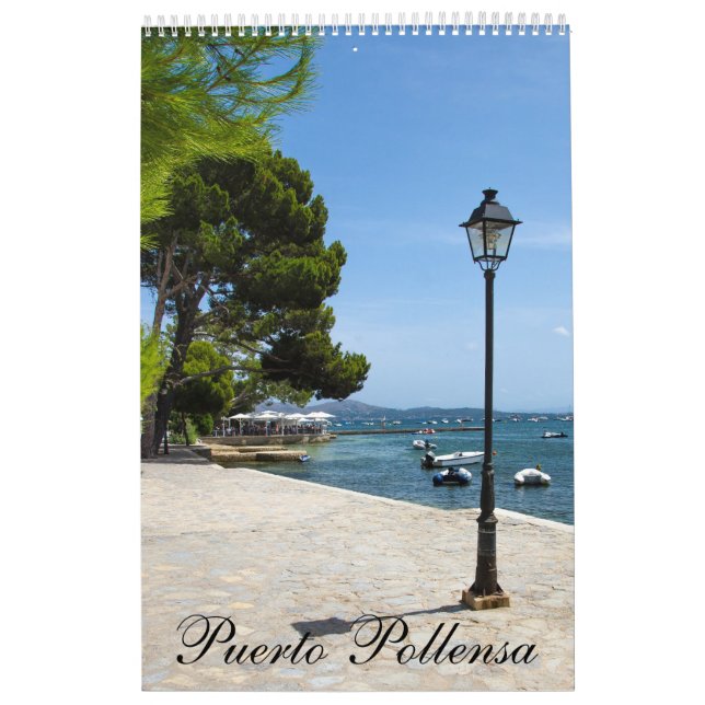Calendario de Puerto Pollensa (página vertical úni (Tapa)