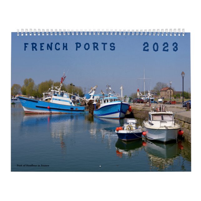 Calendario de puertos franceses 2023 (Tapa)