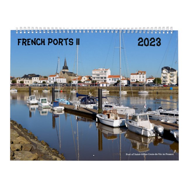 Calendario de puertos franceses II 2023 (Tapa)