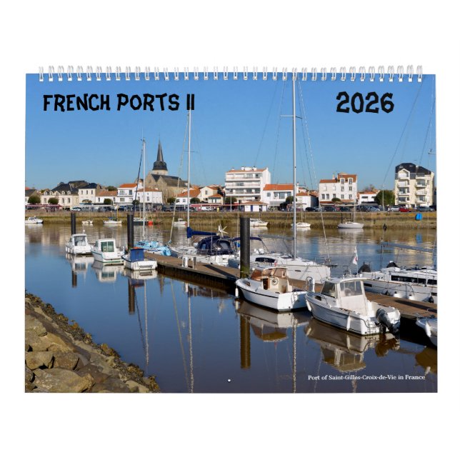 Calendario de puertos franceses II 2026 (Tapa)