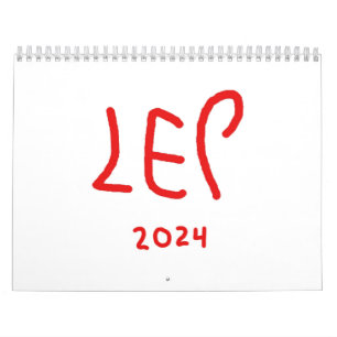 Calendario de Punks de bajo esfuerzo 2024