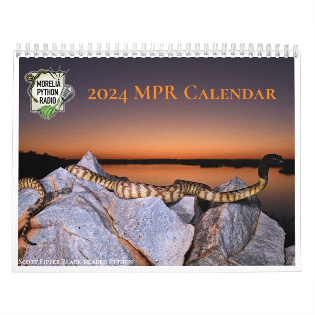 Calendario de radio de Morelia Python 2024 (Tapa)