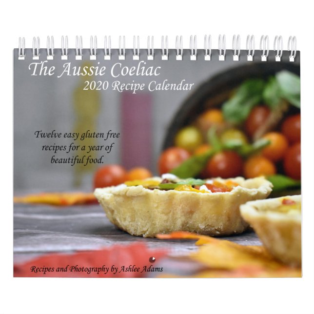 Calendario de recetas 2020 del australiano Coeliac (Tapa)