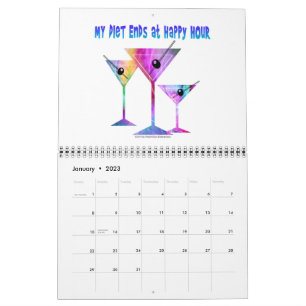 Calendario de Recetas de Cócteles de The Martini D