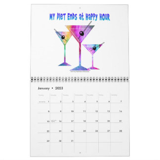 Calendario de Recetas de Cócteles de The Martini D