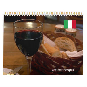 Calendario de recetas de Italia