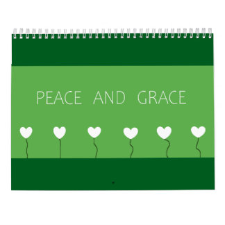 Calendario de recopilación de paz y gracia