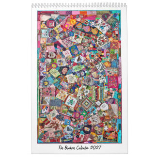 Calendario de recuerdo de la colcha Bonkers 2027