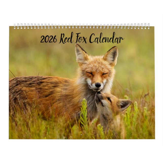 Calendario de Red Fox 2025 (Tapa)