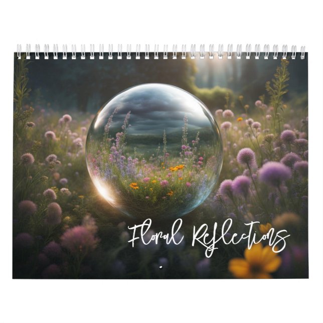 Calendario de Reflejos Florales (Tapa)