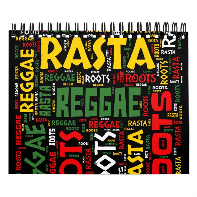 Calendario de reggae - pequeño (Tapa)