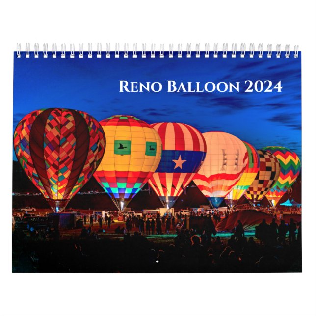 Calendario de Reno Balloon 2024 (Tapa)