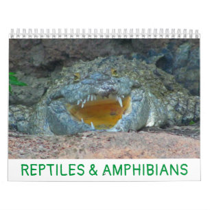Calendario de reptiles y anfibios