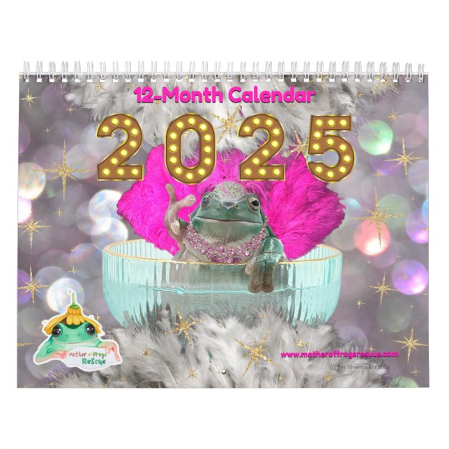 Calendario De Rescate De La Madre De Las Ranas De  (Tapa)