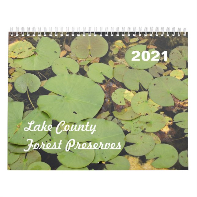 Calendario de reservas forestales del condado de L (Tapa)
