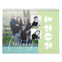 Calendario de retrato familiar - Personalización