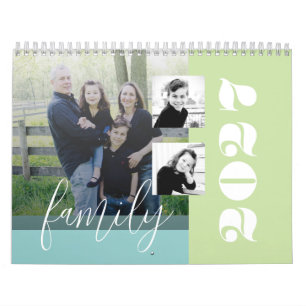 Calendario de retrato familiar - Personalización